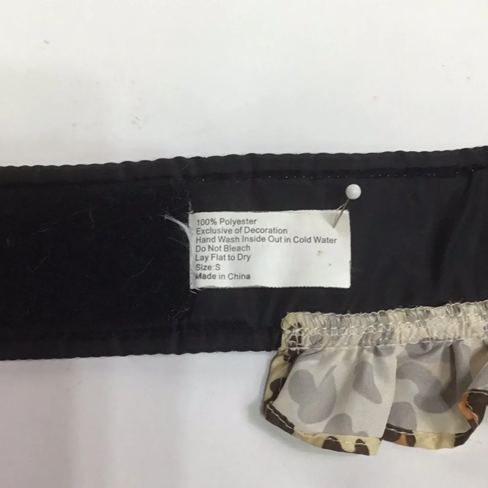 Dog Coat Size S rhinestone bow lease hook‎ close